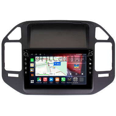 Mitsubishi Pajero 3, Montero 3 1999-2006 (черная) Canbox H-Line 7802-9-266 на Android 10 (4G-SIM, 4/32, DSP, IPS) С крутилками