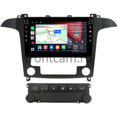 Ford S-Max, Galaxy 2 (2006-2015) (для авто с NAVI) Canbox H-Line 7802-9-5493 на Android 10 (4G-SIM, 4/32, DSP, IPS) С крутилками