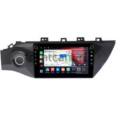 Kia Rio 4, Rio X-Line (2017-2020) Canbox H-Line 7802-9012 на Android 10 (4G-SIM, 4/32, DSP, IPS) С крутилками (с кнопкой)