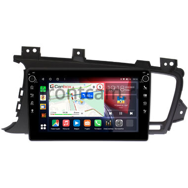 Kia Optima 3 (2010-2013) Canbox H-Line 7802-9016 на Android 10 (4G-SIM, 4/32, DSP, IPS) С крутилками для авто с камерой