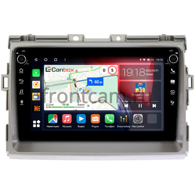 Toyota Estima 3 2006-2016, Previa 3 (XR50) 2006-2019 Canbox H-Line 7802-9093 на Android 10 (4G-SIM, 4/32, DSP, IPS) С крутилками (серая)