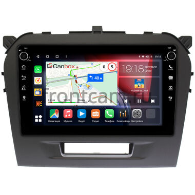 Suzuki Vitara 2014-2024 Canbox H-Line 7802-9103 Android 10 (4G-SIM, 4/32, DSP, IPS) С крутилками