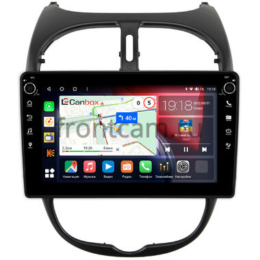 Peugeot 206 1998-2012 Canbox H-Line 7802-9117 Android 10 (4G-SIM, 4/32, DSP, IPS) С крутилками