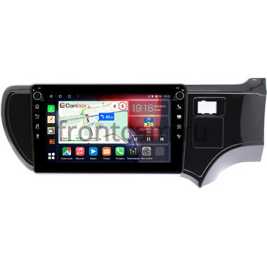 Toyota Aqua 2011-2021 Canbox H-Line 7802-9205 на Android 10 (4G-SIM, 4/32, DSP, IPS) С крутилками