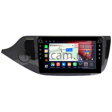 Kia Ceed 2 (2012-2018) (глянец) Canbox H-Line 7802-9209 Android 10 (4G-SIM, 4/32, DSP, IPS) С крутилками