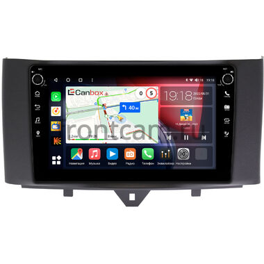 Smart Fortwo 2 (2011-2015) Canbox H-Line 7802-9251 на Android 10 (4G-SIM, 4/32, DSP, IPS) С крутилками