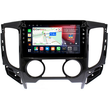 Mitsubishi L200 5 2015-2019 (с кондиционером, глянцевая) Canbox H-Line 7802-9339 на Android 10 (4G-SIM, 4/32, DSP, IPS) С крутилками