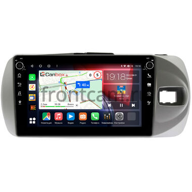 Toyota Vitz 3 (XP130) (2014-2020) Canbox H-Line 7802-9432 на Android 10 (4G-SIM, 4/32, DSP, IPS) С крутилками