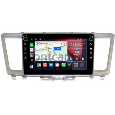 Infiniti QX60, JX35 2012-2016 Canbox H-Line 7803-9-002 на Android 10 (4G-SIM, 4/64, DSP, IPS) С крутилками