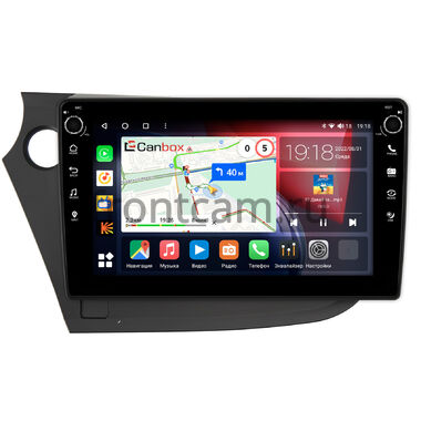 Honda Insight 2 (2009-2014) (левый руль) Canbox H-Line 7803-9-303 на Android 10 (4G-SIM, 4/64, DSP, IPS) С крутилками