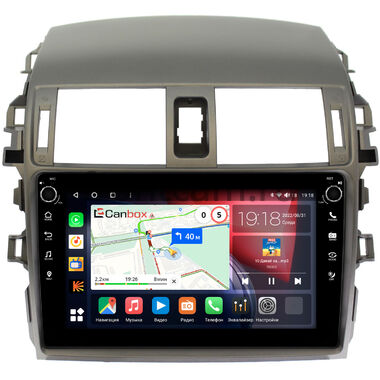 Toyota Corolla (E150) 2006-2013 Canbox H-Line 7803-9061 на Android 10 (4G-SIM, 4/64, DSP, IPS) С крутилками