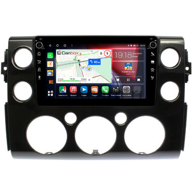 Toyota FJ Cruiser 2006-2022 (черная, глянцевая) Canbox H-Line 7804-9-188 на Android 10 (4G-SIM, 6/128, DSP, IPS) С крутилками