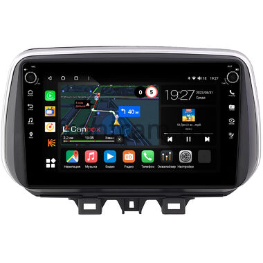 Hyundai Tucson 3 (2018-2021) Canbox M-Line 7805-10-0609 на Android 10 (4G-SIM, 2/32, DSP, QLed) С крутилками