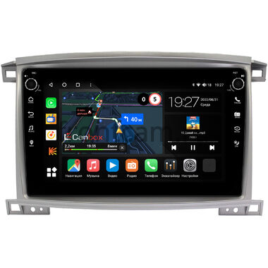 Toyota Land Cruiser 100 2002-2007 (для авто с монитором) Canbox M-Line 7805-10-1181 на Android 10 (4G-SIM, 2/32, DSP, QLed) С крутилками