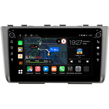 Hyundai Creta 2 2021-2024 (темно-серая) Canbox M-Line 7825-10-HY247T на Android 10 (4G-SIM, 2/32, DSP, QLed) С крутилками