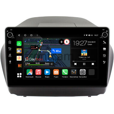 Hyundai ix35, Tucson 2 2009-2015 Canbox M-Line 7805-1043 на Android 10 (4G-SIM, 2/32, DSP, QLed) С крутилками (для авто без камеры)