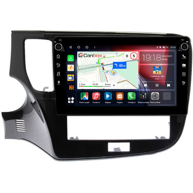 Mitsubishi Outlander 3 2012-2024 Canbox H-Line 7806-10-1153 на Android 10 (4G-SIM, 4/32, DSP, QLed) С крутилками