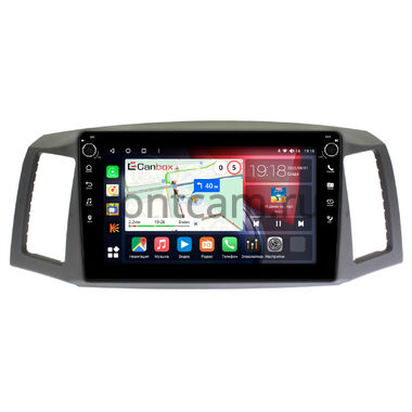 Jeep Grand Cherokee 3 (WK) (2004-2007) (руль слева) Canbox H-Line 7827-10-1193 на Android 10 (4G-SIM, 4/64, DSP, QLed) С крутилками