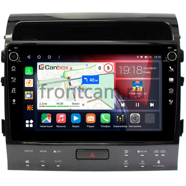 Toyota Land Cruiser 200 2013-2015 для авто с Navi (тип В) Canbox H-Line 7806-10-1202 на Android 10 (4G-SIM, 4/32, DSP, QLed) С крутилками