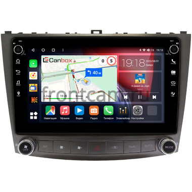 Lexus IS 2 2005-2016 Canbox H-Line 7806-10-250 на Android 10 (4G-SIM, 4/32, DSP, QLed) С крутилками