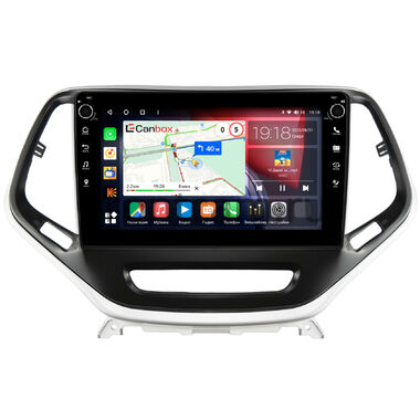 Jeep Cherokee 5 (KL) (2013-2024) Canbox H-Line 7806-10-811 на Android 10 (4G-SIM, 4/32, DSP, QLed) С крутилками
