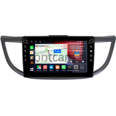 Honda CR-V 4 2011-2018 Canbox H-Line 7806-1012 на Android 10 (4G-SIM, 4/32, DSP, QLed) С крутилками