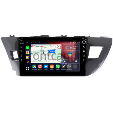 Toyota Corolla (E160, E170) 2012-2016 Canbox H-Line 7806-1026 на Android 10 (4G-SIM, 4/32, DSP, QLed) С крутилками (для авто с камерой)