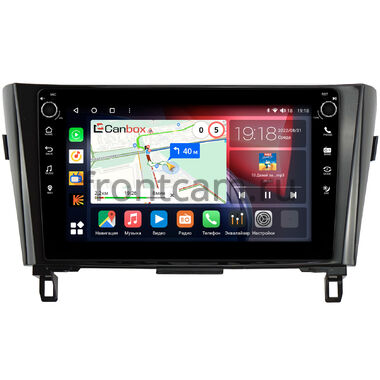 Nissan Qashqai 2, X-Trail (T32) 2013-2022 Canbox H-Line 7806-1052/1077 на Android 10 (4G-SIM, 4/32, DSP, QLed) С крутилками