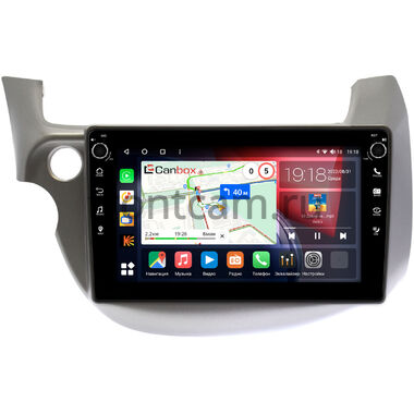 Honda Jazz 2 2008-2014 (левый руль) Canbox H-Line 7806-1067 на Android 10 (4G-SIM, 4/32, DSP, QLed) С крутилками