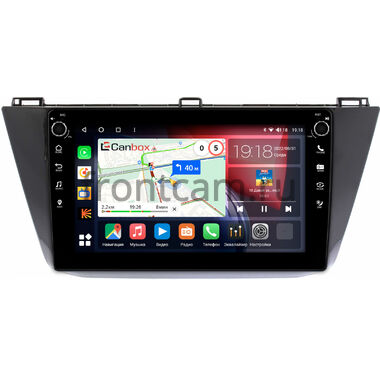 Volkswagen Tiguan 2 (2016-2023) Canbox H-Line 7807-10-1122 на Android 10 (4G-SIM, 4/64, DSP, QLed) С крутилками
