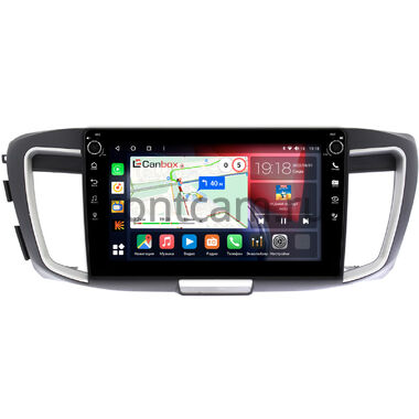 Honda Accord 9 2012-2019 Canbox H-Line 7807-10-1156 на Android 10 (4G-SIM, 4/64, DSP, QLed) С крутилками