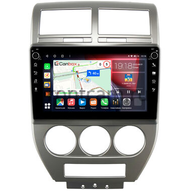 Jeep Compass, Liberty (Patriot) (2006-2010) Canbox H-Line 7807-10-328 на Android 10 (4G-SIM, 4/64, DSP, QLed) С крутилками