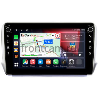 Peugeot 208, 2008 2013-2019 Canbox H-Line 7807-10-732 на Android 10 (4G-SIM, 4/64, DSP, QLed) С крутилками