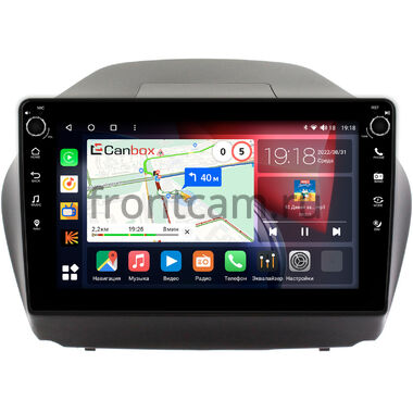 Hyundai ix35, Tucson 2 2009-2015 Canbox H-Line 7808-1042 на Android 10 (4G-SIM, 6/128, DSP, QLed) С крутилками (для авто с камерой)