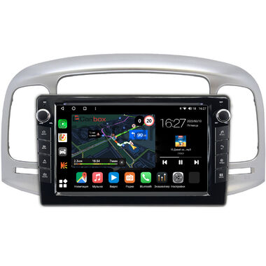 Hyundai Verna (2005-2010) Canbox M-Line 7821-9-069 на Android 10 (4G-SIM, 2/32, DSP, IPS) С крутилками