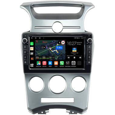 Kia Carens 2 (2006-2012) (с кондиционером) Canbox M-Line 7821-9-1054 на Android 10 (4G-SIM, 2/32, DSP, IPS) С крутилками