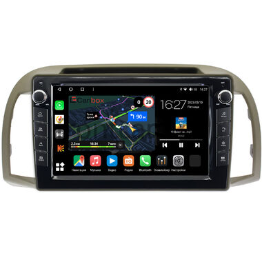 Nissan March (K12), Micra (K12) (2002-2010) Canbox M-Line 7821-9-1354 на Android 10 (4G-SIM, 2/32, DSP, IPS) С крутилками