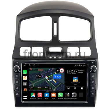 Hyundai Santa Fe 2000-2006, Santa Fe (Classic) 2007-2013 Canbox M-Line 7821-9-223 на Android 10 (4G-SIM, 2/32, DSP, IPS) С крутилками