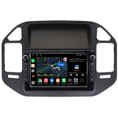 Mitsubishi Pajero 3, Montero 3 1999-2006 (черная) Canbox M-Line 7821-9-266 на Android 10 (4G-SIM, 2/32, DSP, IPS) С крутилками