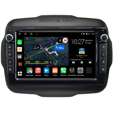 Jeep Renegade (2014-2024) Canbox M-Line 7821-9-629 на Android 10 (4G-SIM, 2/32, DSP, IPS) С крутилками