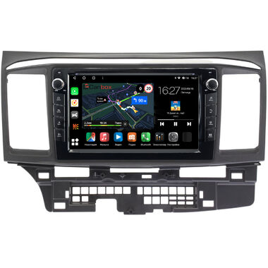 Mitsubishi Lancer 10 2007-2017 Canbox M-Line 7821-9-MI113N на Android 10 (4G-SIM, 2/32, DSP, IPS) С крутилками