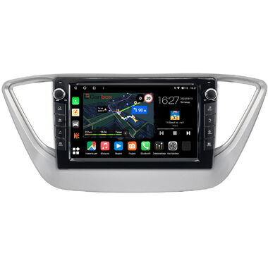 Hyundai Solaris 2 (2017-2024) (для авто без экрана) Canbox M-Line 7821-9039 на Android 10 (4G-SIM, 2/32, DSP, IPS) С крутилками