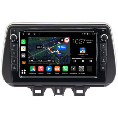 Hyundai Tucson 3 (2018-2021) Canbox M-Line 7821-9158 на Android 10 (4G-SIM, 2/32, DSP, IPS) С крутилками