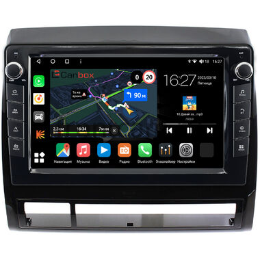 Toyota Tacoma 2 2004-2015 (глянец) Canbox M-Line 7821-9173 на Android 10 (4G-SIM, 2/32, DSP, IPS) С крутилками