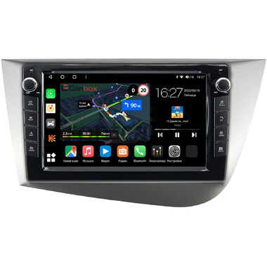 Seat Leon 2 (2005-2012) Canbox M-Line 7821-9248 на Android 10 (4G-SIM, 2/32, DSP, IPS) С крутилками