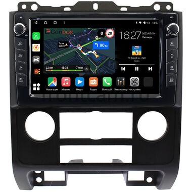 Ford Escape 2 2007-2012 (черная) Canbox M-Line 7821-9279 на Android 10 (4G-SIM, 2/32, DSP, IPS) С крутилками