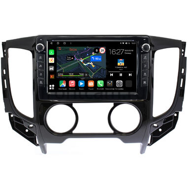 Mitsubishi L200 5 2015-2019 (с кондиционером, глянцевая) Canbox M-Line 7821-9339 на Android 10 (4G-SIM, 2/32, DSP, IPS) С крутилками