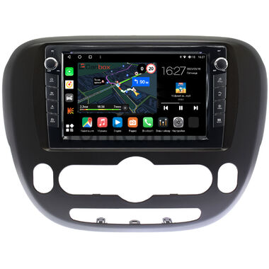 Kia Soul 2 2013-2019 (с климат-контролем, матовая) Canbox M-Line 7821-9390 на Android 10 (4G-SIM, 2/32, DSP, IPS) С крутилками