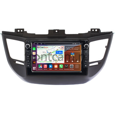 Hyundai Tucson 3 (2015-2018) Canbox H-Line 7822-9-064-1 на Android 10 (4G-SIM, 4/32, DSP, IPS) С крутилками для авто с камерой