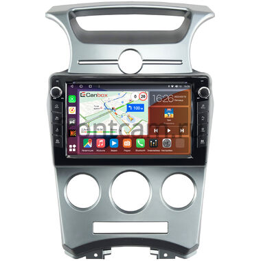 Kia Carens 2 (2006-2012) (с кондиционером) Canbox H-Line 7822-9-1054 на Android 10 (4G-SIM, 4/32, DSP, IPS) С крутилками